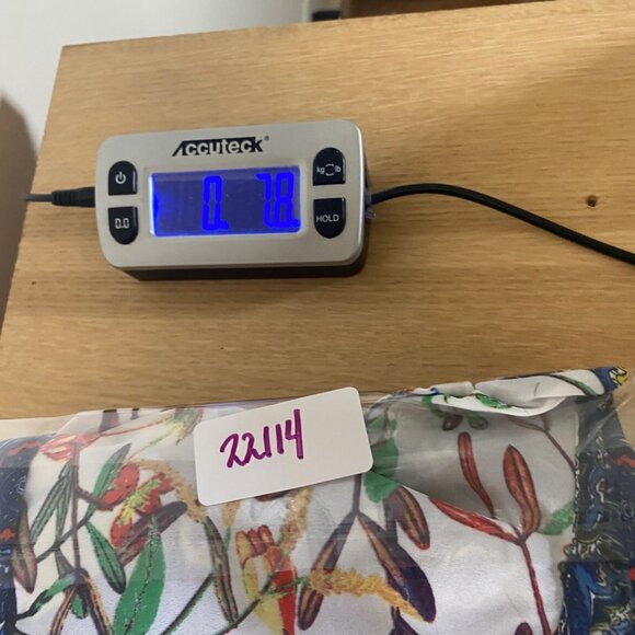 Fig And Flower Dress Womens Large Blue Multi Floral Shirt Tunic 1/4 Button Up - Picture 10 of 11